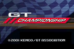 GT Championship Title Screen